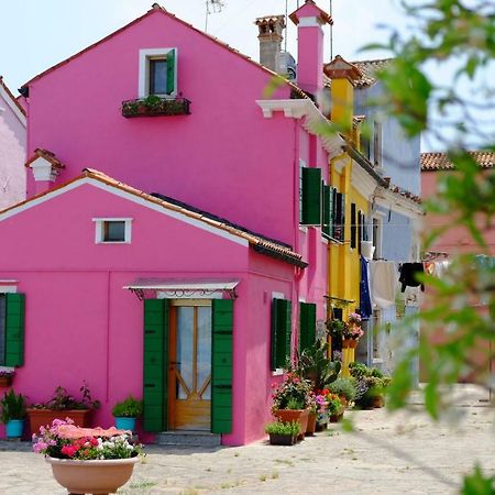 Night Galleria Holiday Home - Bed & Art In Burano - The Pink House Eksteriør bilde