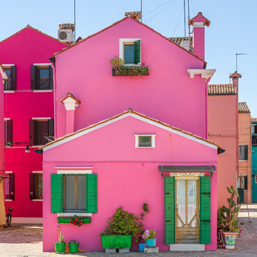 Night Galleria Holiday Home - Bed & Art In Burano - The Pink House Eksteriør bilde