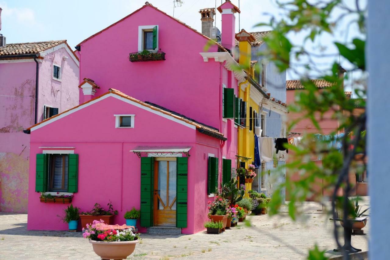 Night Galleria Holiday Home - Bed & Art In Burano - The Pink House Eksteriør bilde